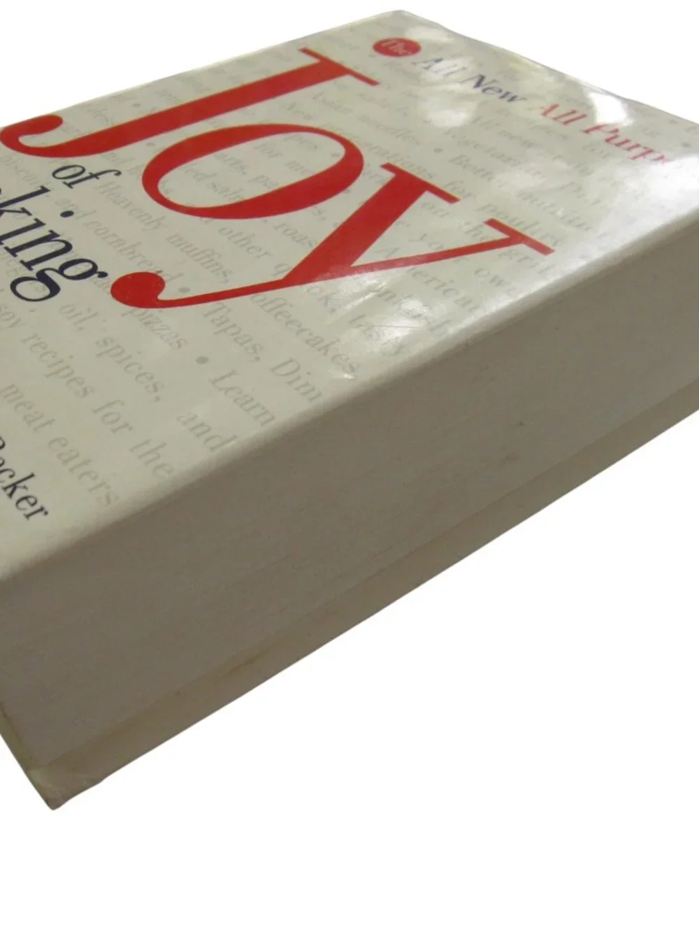 Vintage 90s Joy of Cooking Cookbook Recipes Reference Hardcover • USA